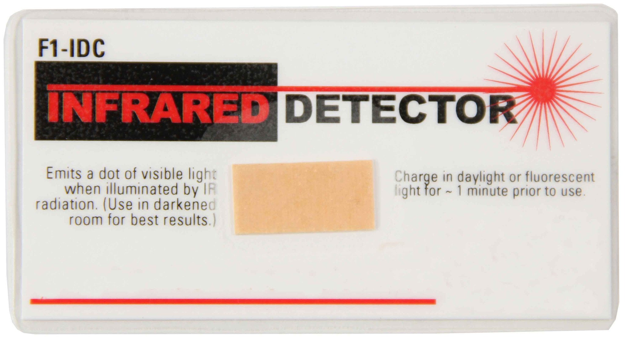 850nm Infrared Detection Card/Sensor Card 